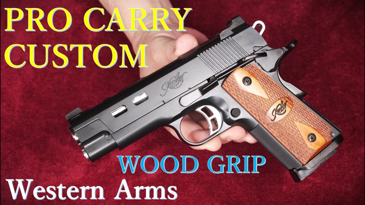 プロキャリー・カスタム・ウッドグリップ / ウェスタンアームズ：外観