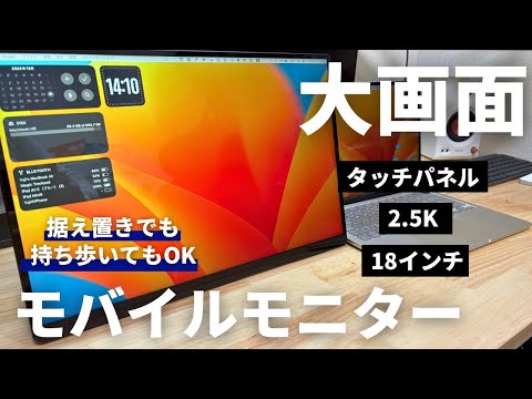 18インチ タッチペン対応 2560*1600 144Hz RQG-180PW