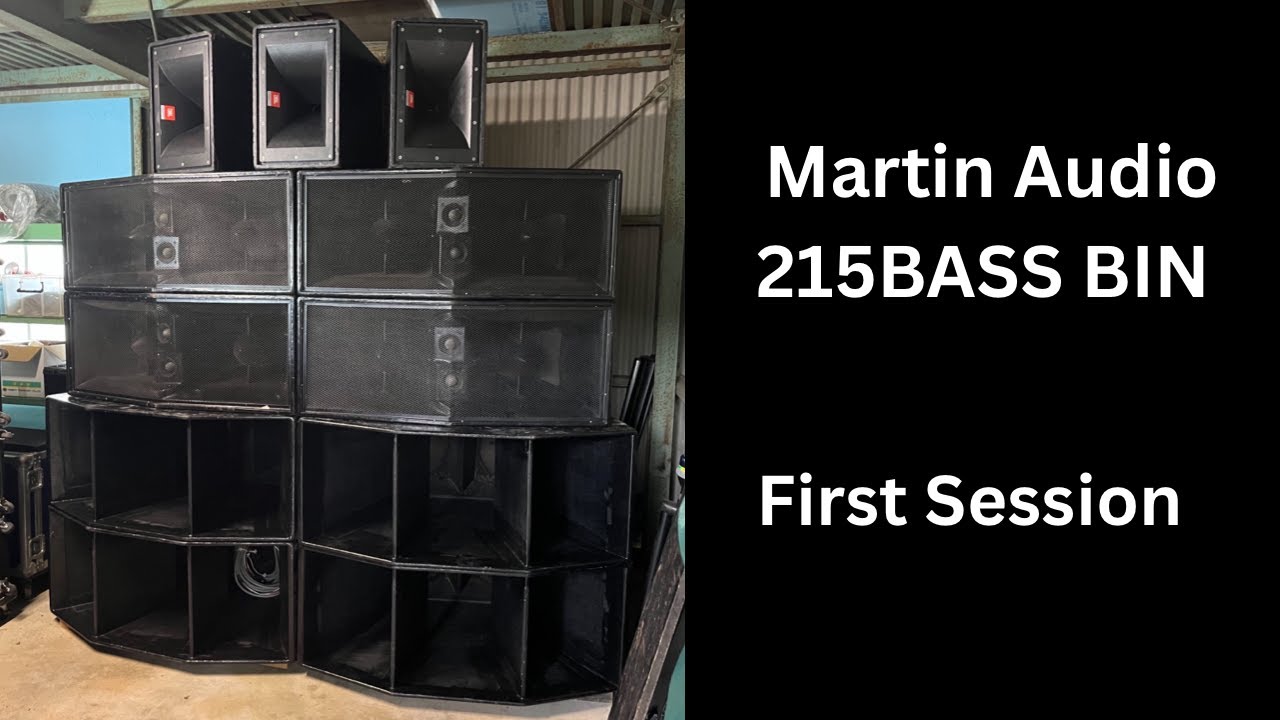 Martin Audio 215 mk3 エンクロージャーのみ 38cm×2発② 【公式通販】