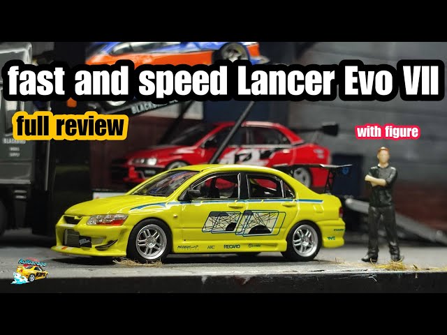 ミニカー FAST&FURIOUS Lancer vs Camaro ミニカー FAST&FURIOUS