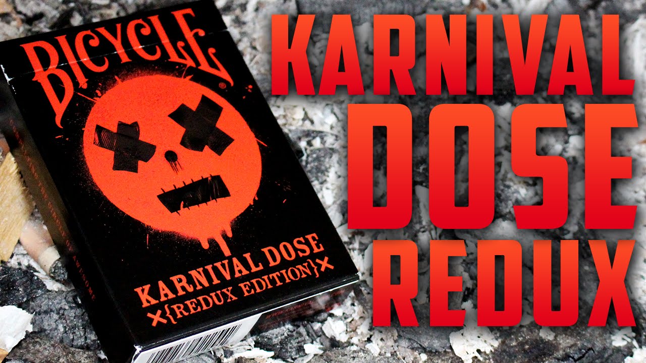 Deck Review - Bicycle Karnival Dose Red Redux Edition [HD] - YouTube