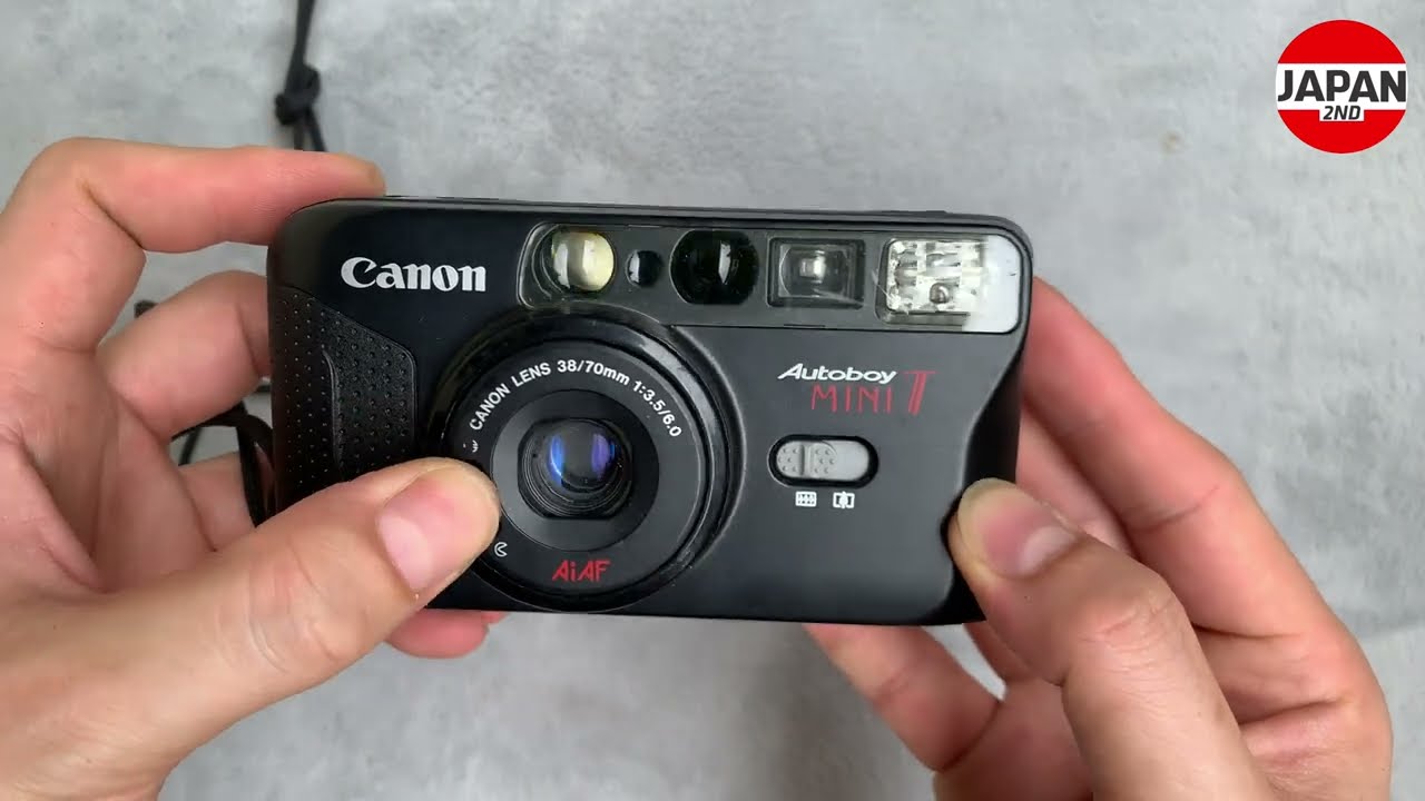 Máy ảnh film Canon Autoboy mini Tオートボーイ - YouTube
