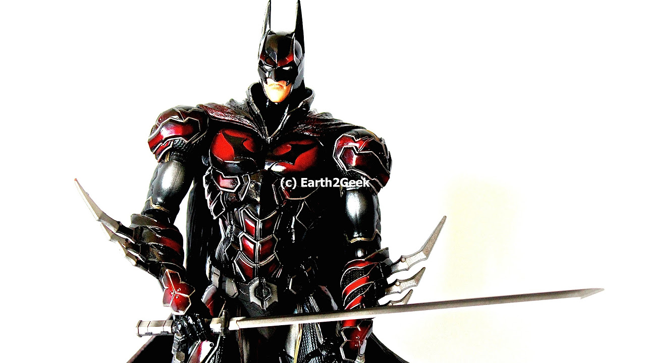Play Arts Kai DC Comics Red Variant Batman - YouTube
