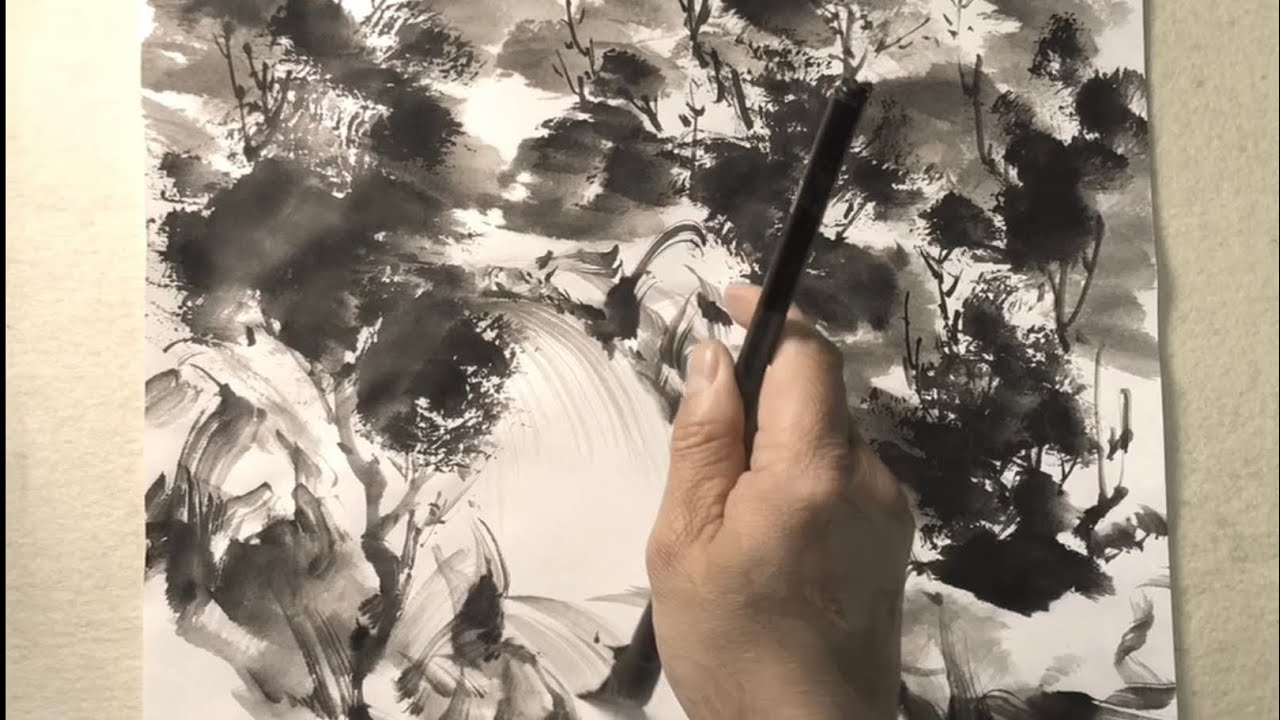 土屋秋恆水墨画 水墨画家・土屋秋恆 個展「ー墨脈ー 現代水墨をめぐる