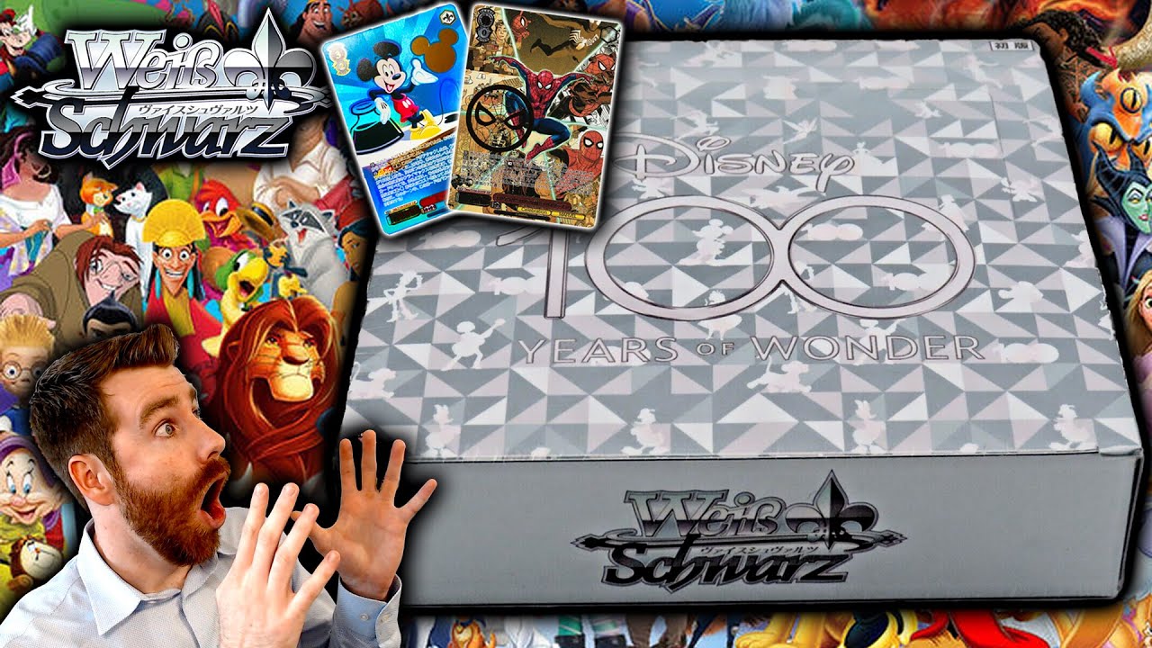 Disney 100 Years of Wonder Weiss Schwarz Booster Box Opening