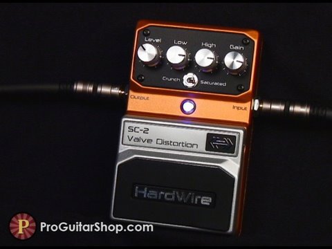 Digitech Hardwire SC-2 Valve Distortion Pedal - YouTube