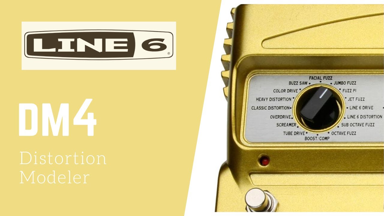 The Legendary Line 6 - DM4 🎧 (Distortion Modeler) 🎧 Demo Test