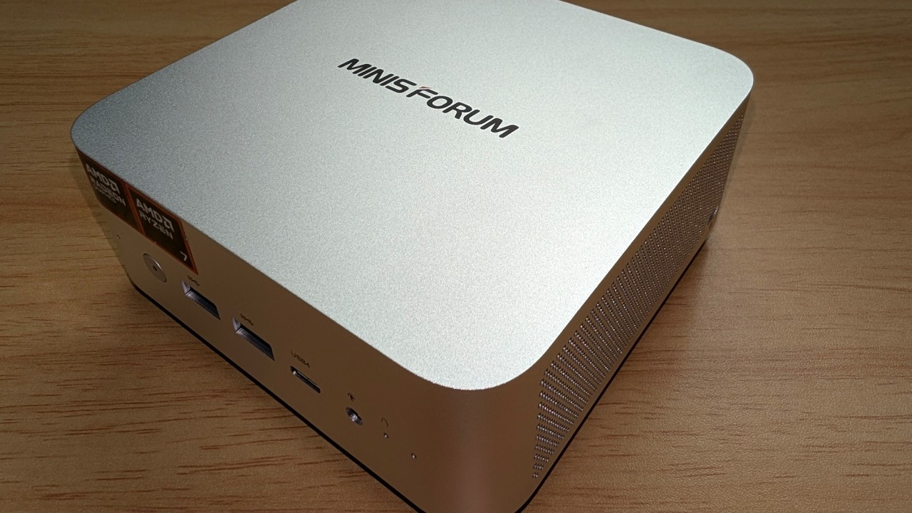 Mini PC] MINIS FORUM X1-255 Ryzen 7 64GB DDR5 WiFi7 AI Series Is