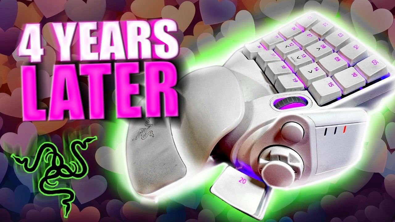 Razer Tartarus Pro white