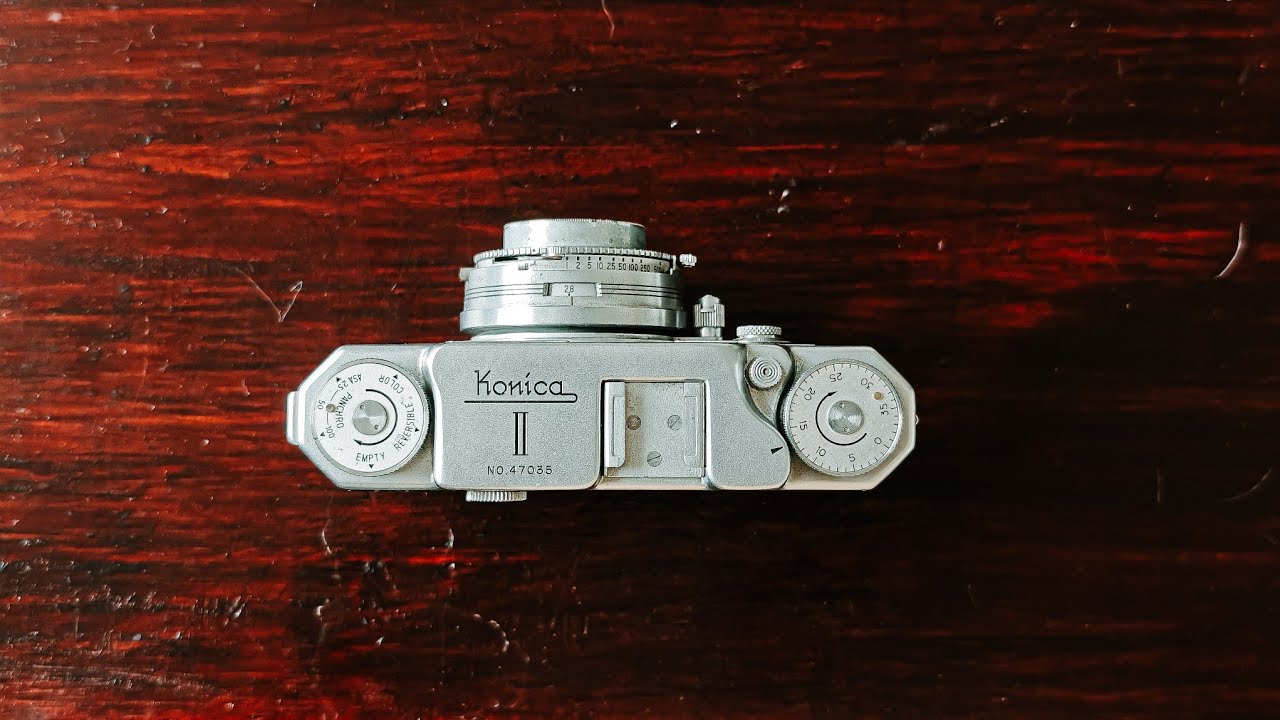 初心者にはオススメできないけど】魅力的なカメラ / Konica II - YouTube