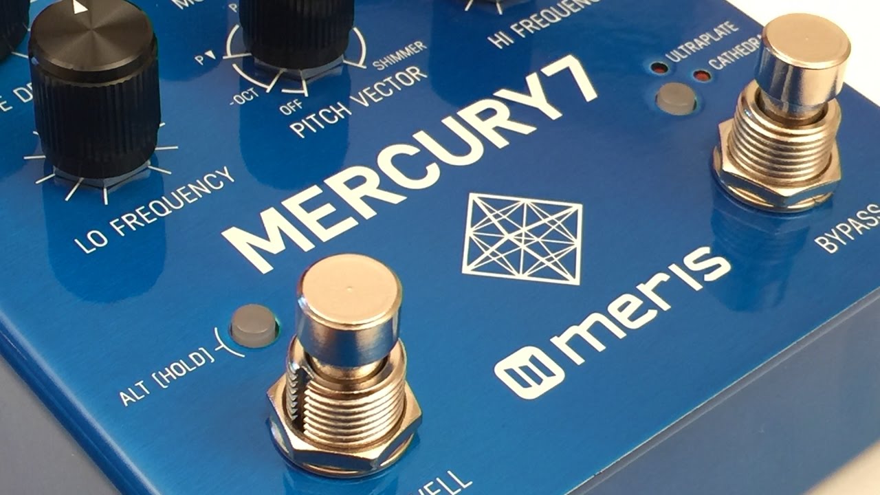 Meris Mercury7 Pedal - 映画ブレードランナーにインスパイアされた