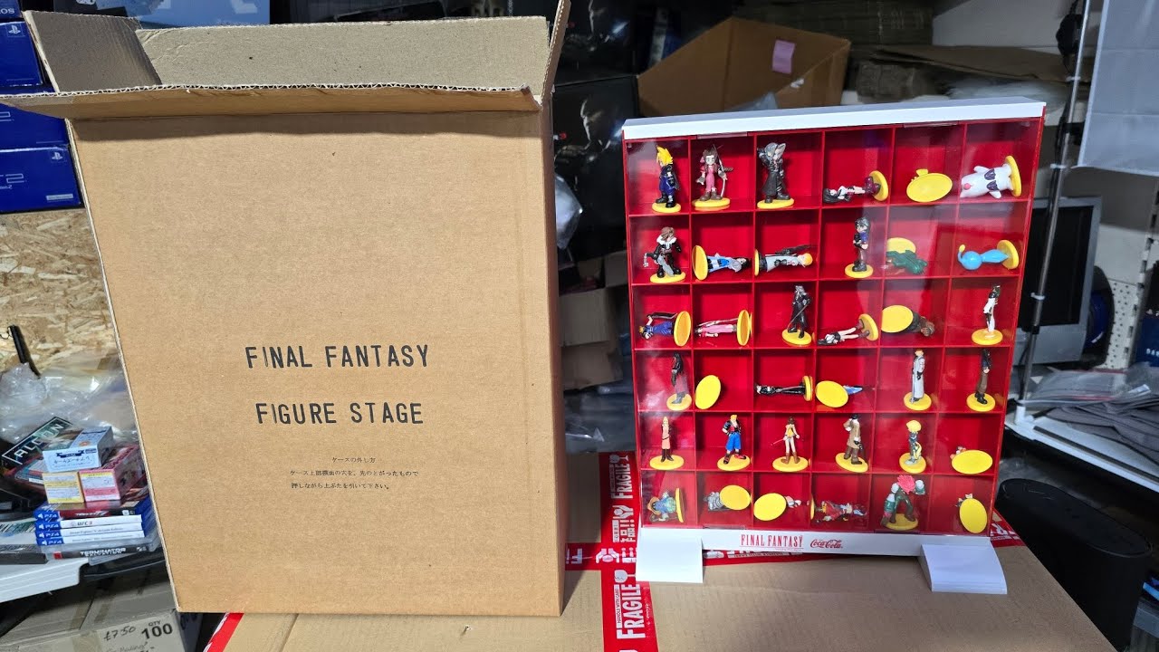 Final Fantasy Special Box with Coca Cola - YouTube