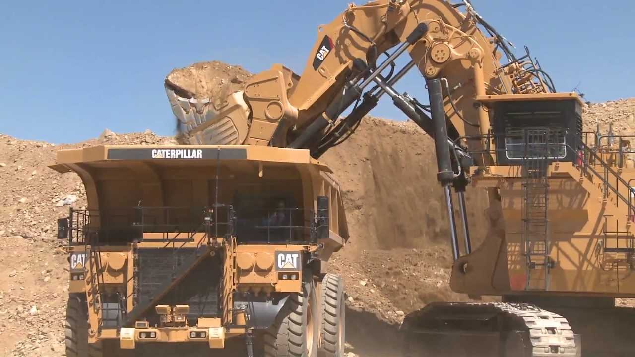 キャタピラー建機CAT6060 Hydraulic Mining Shovel キャタピラー建機