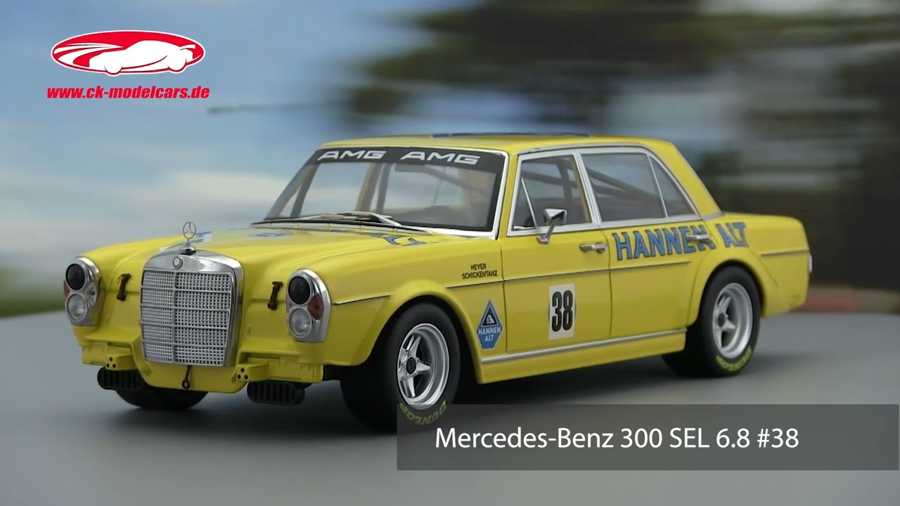 未開封 1/18 MERCEDES-BENZ 300 SEL 6.8 1971 未開封 1/18 MERCEDES