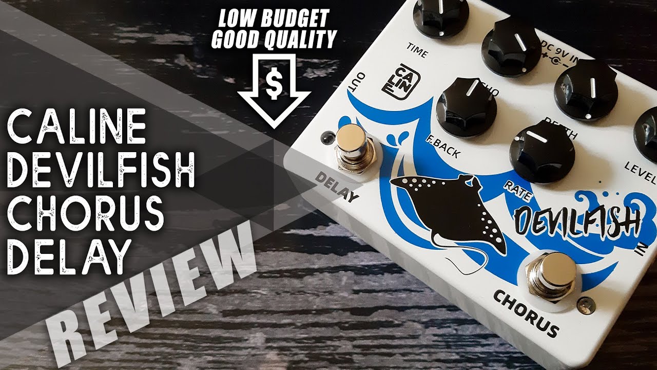 AWESOME Budget DELAY/CHORUS | Caline DCP-03 DevilFish | VIDEO