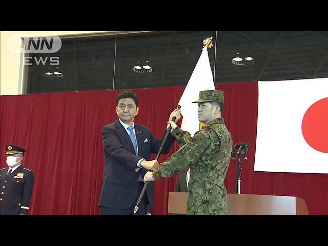 五輪支援の自衛官を激励 8500人を開会式などに派遣(2021年7月18日