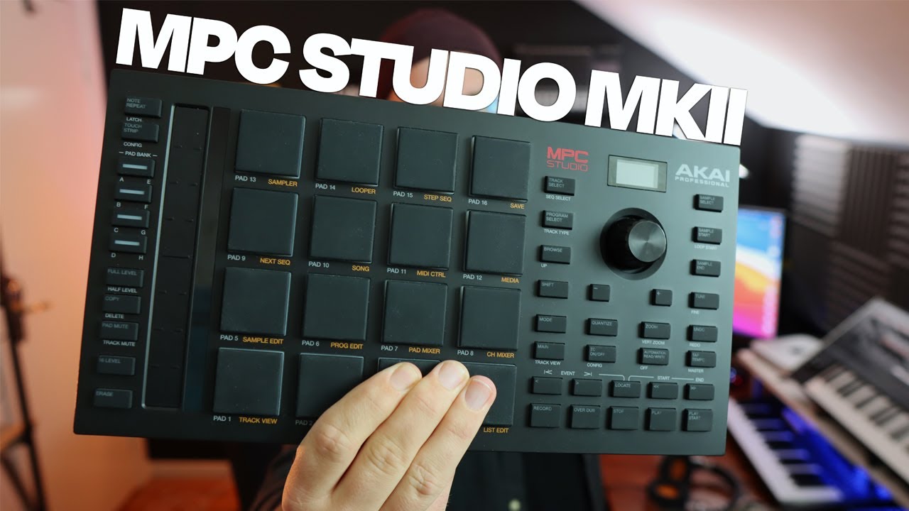 MPC Studio Mk2 / Akaiレビュー！MCPソフトウェアのコントローラー