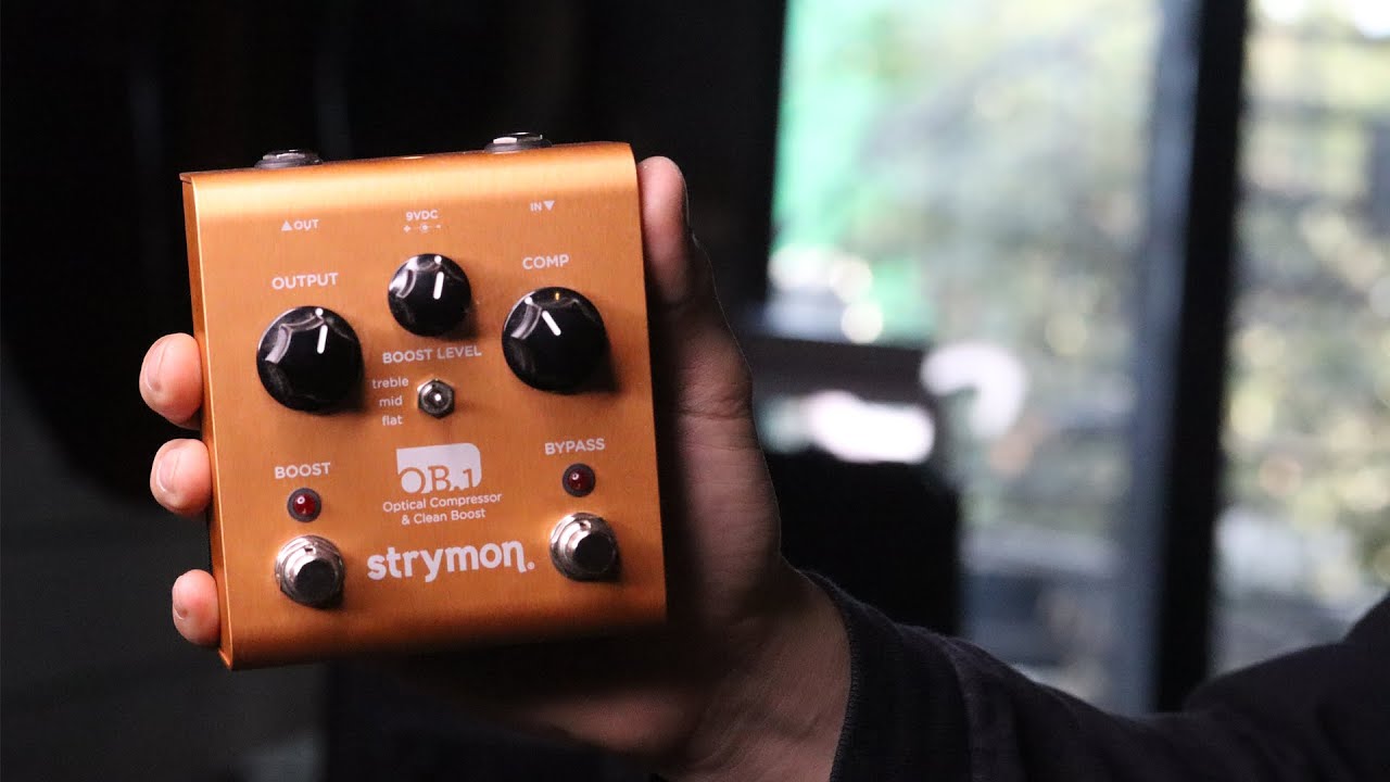 Strymon OB 1 Optical Compressor & Clean Boost | Demo - YouTube