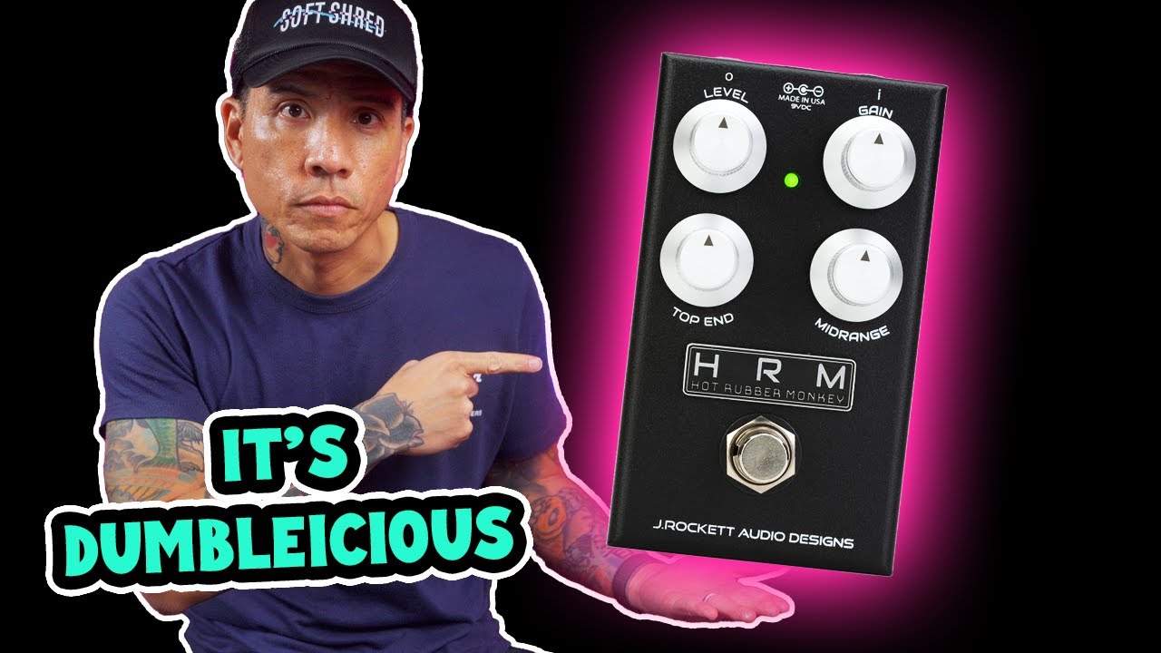 J.Rockett HRM (Hot Rubber Monkey) V2 | Dumble Overdrive Style