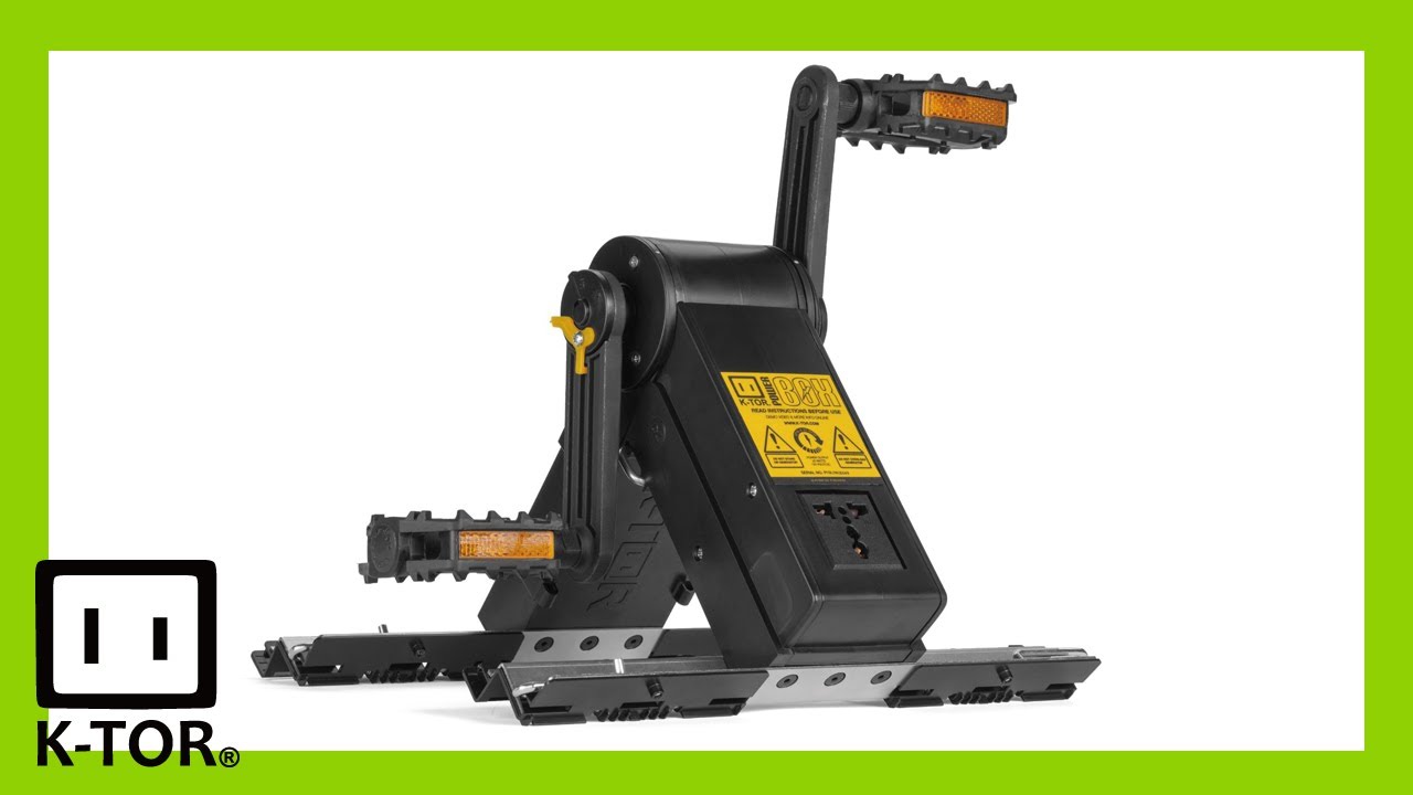 ケーター パワーボックス（ペダル式発電機）紹介 K TOR Japan - YouTube