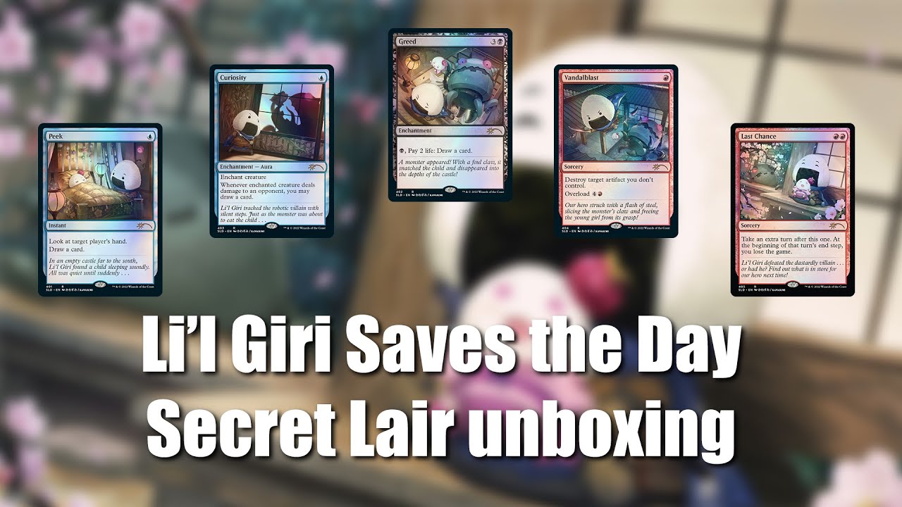 MTG Li'l Giri Saves the Day サイン入り かわすみ Li'l Giri Saves