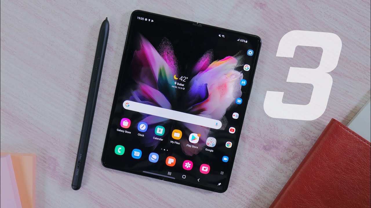 Samsung Galaxy Z Fold 3: Early Hands-On and Impressions! - YouTube