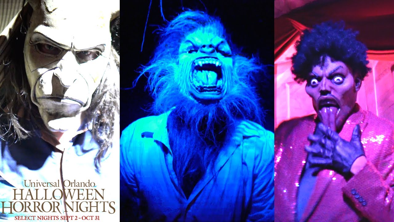 Halloween Horror Nights Orlando 2022 CRAZY Opening Night | All 10
