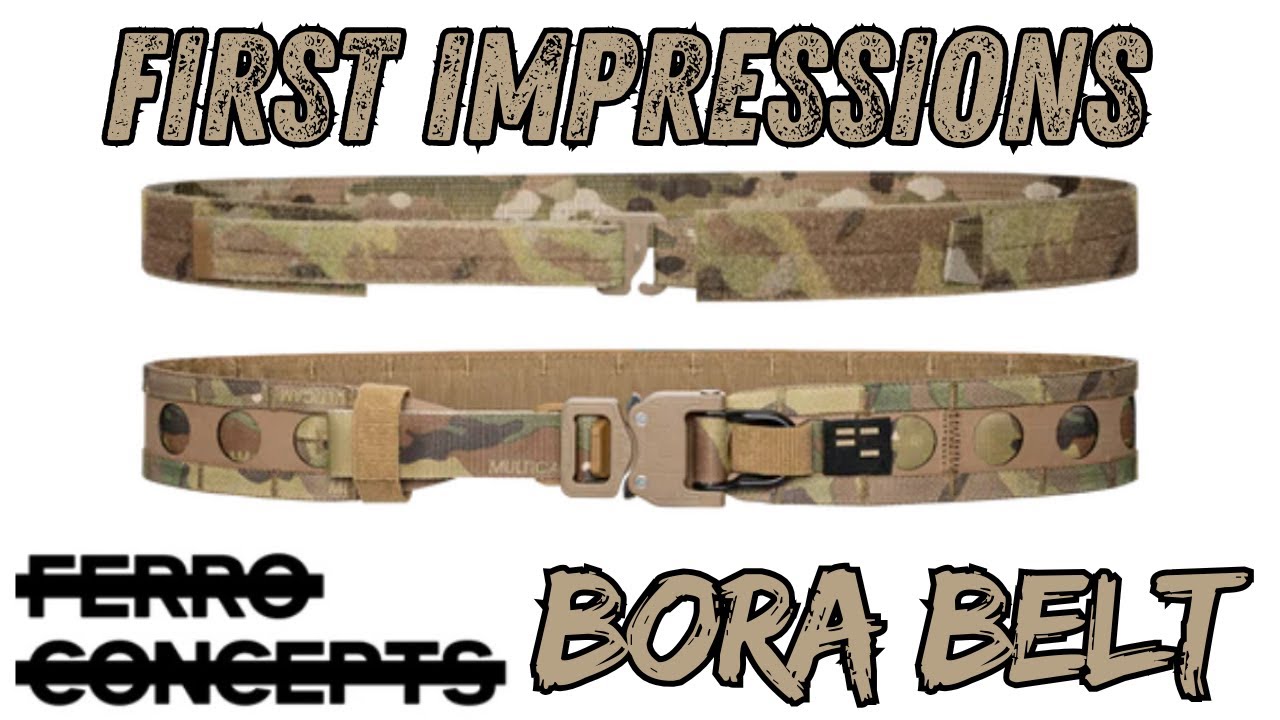 The Brand New Ferro Concepts Bora Belt - first impressions - YouTube