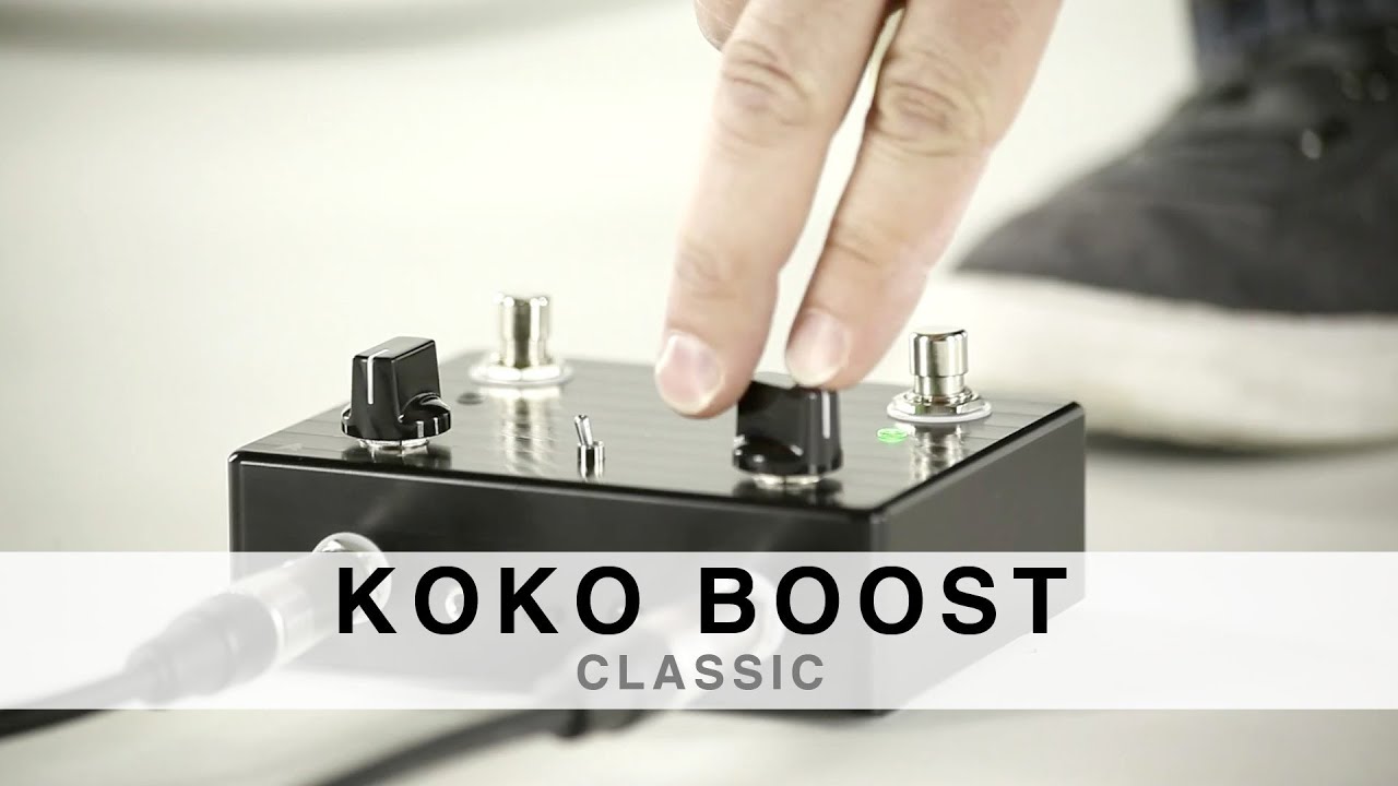 shur koko boost エフェクター メタルノブ shur koko boost