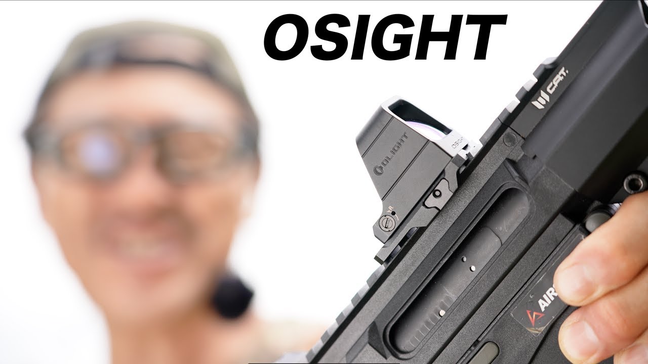 Osight 3 MOA 業界初磁気充電カバー付きドットサイト レビュー