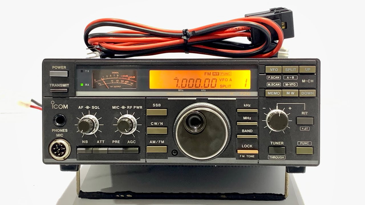 ✨iCom IC-726 HF/50MHz 120/13W + DC✨ - YouTube