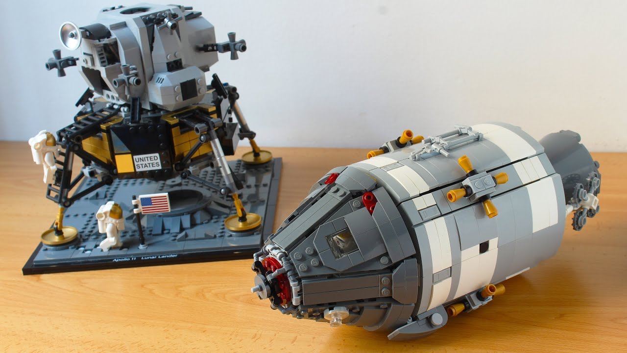 レゴ スペース作品 Lego Apollo 11 Command and Service Module - LEAKs