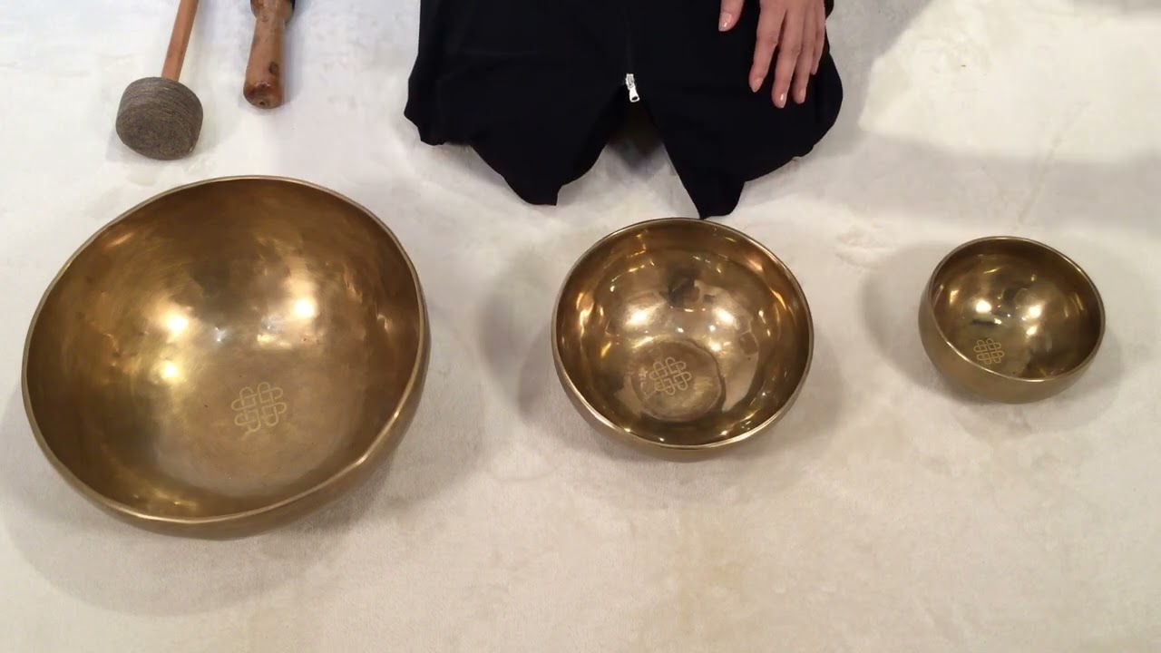 amanamana チベット・シンギングボウル 渋金・小① チベット