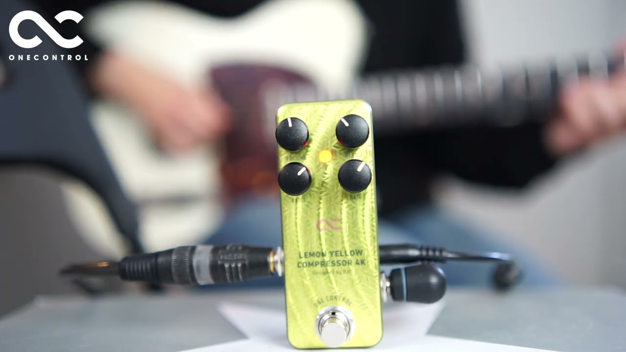 One Control Lemon Yellow Compressor 4k - Demo by Erik Holmbom