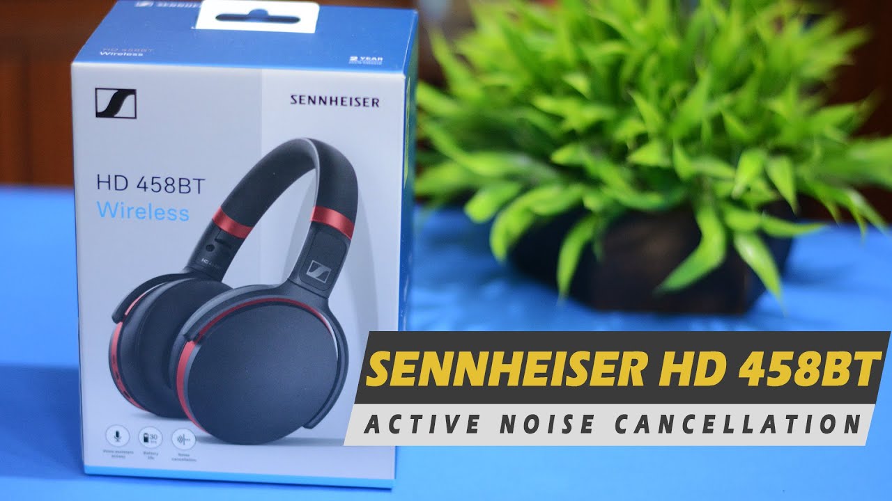 Sennheiser HD 458BT Review and Unboxing | Best Active Noise