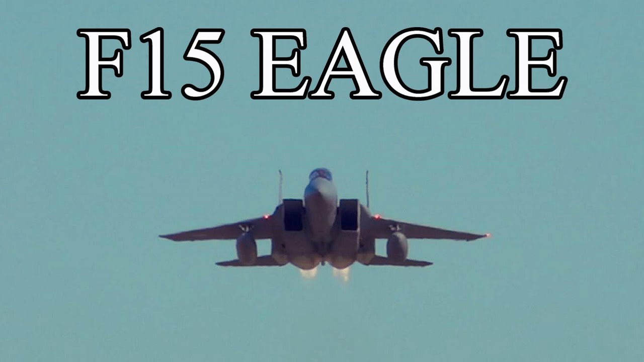 F15戦闘機 アフターバーナー 離陸・着陸 - YouTube