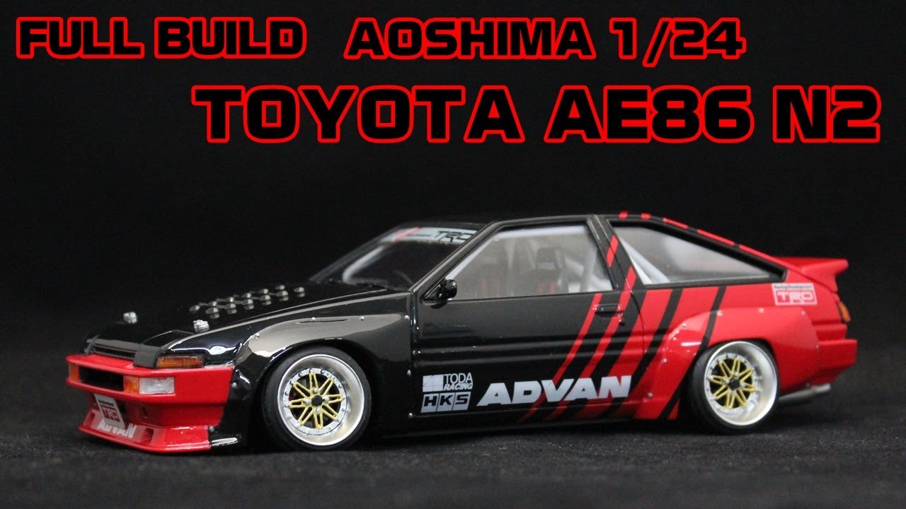 1/24 トヨタ カローラトレノ AE86 カスタム Amazon | JADA TOYS 1/24