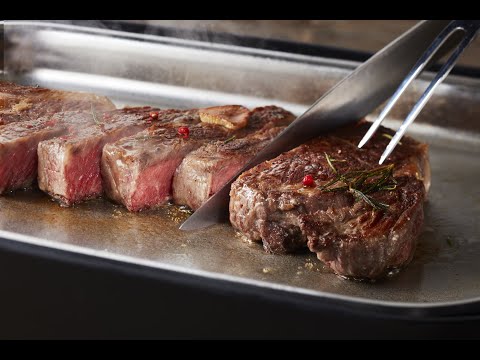 ステンレスホットプレート『Mr.Steak House』／WDV-10S／レシピ動画