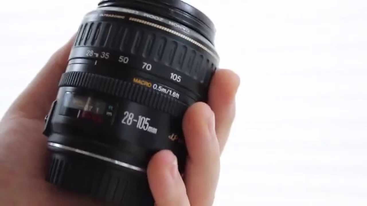 Canon EF 28-105mm f/3.5-4.5 lens review - YouTube