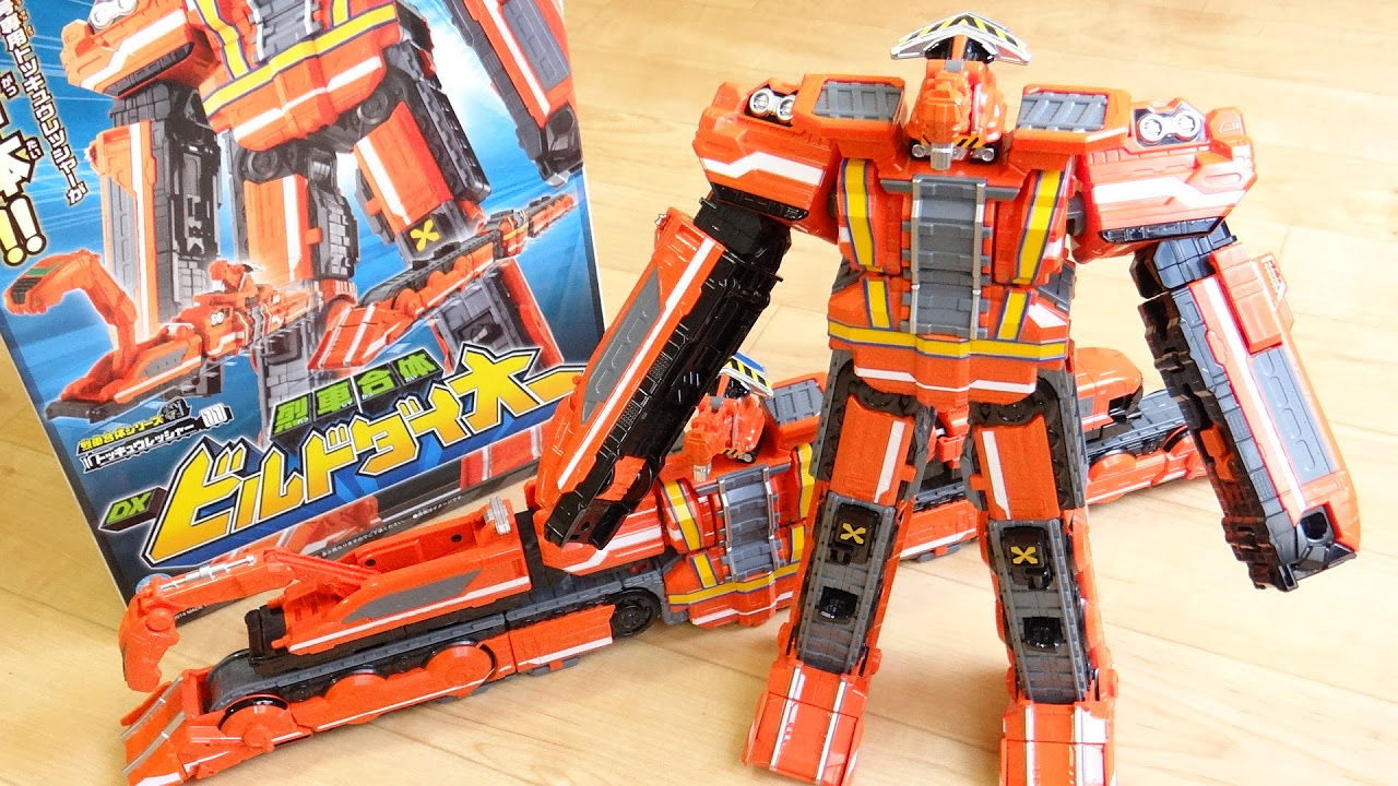 Ressha Gattai DX Build Dai-Oh & Build Ressha 6 cars connected