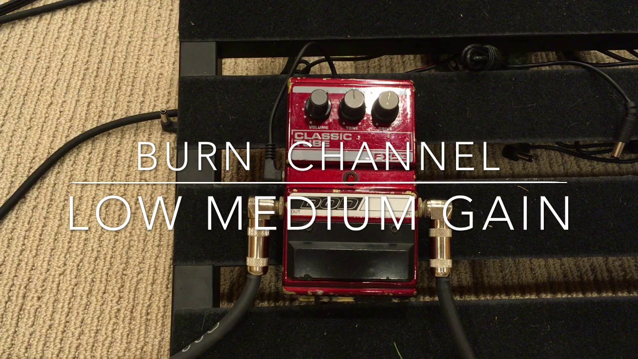 DOD FX53 Classic Tube pedal - YouTube