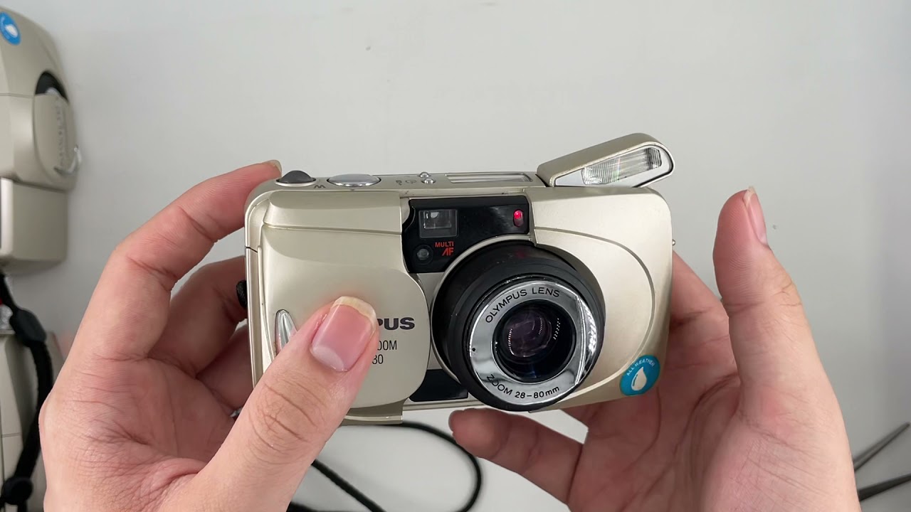 How to use Olympus Mju 80 wide - YouTube