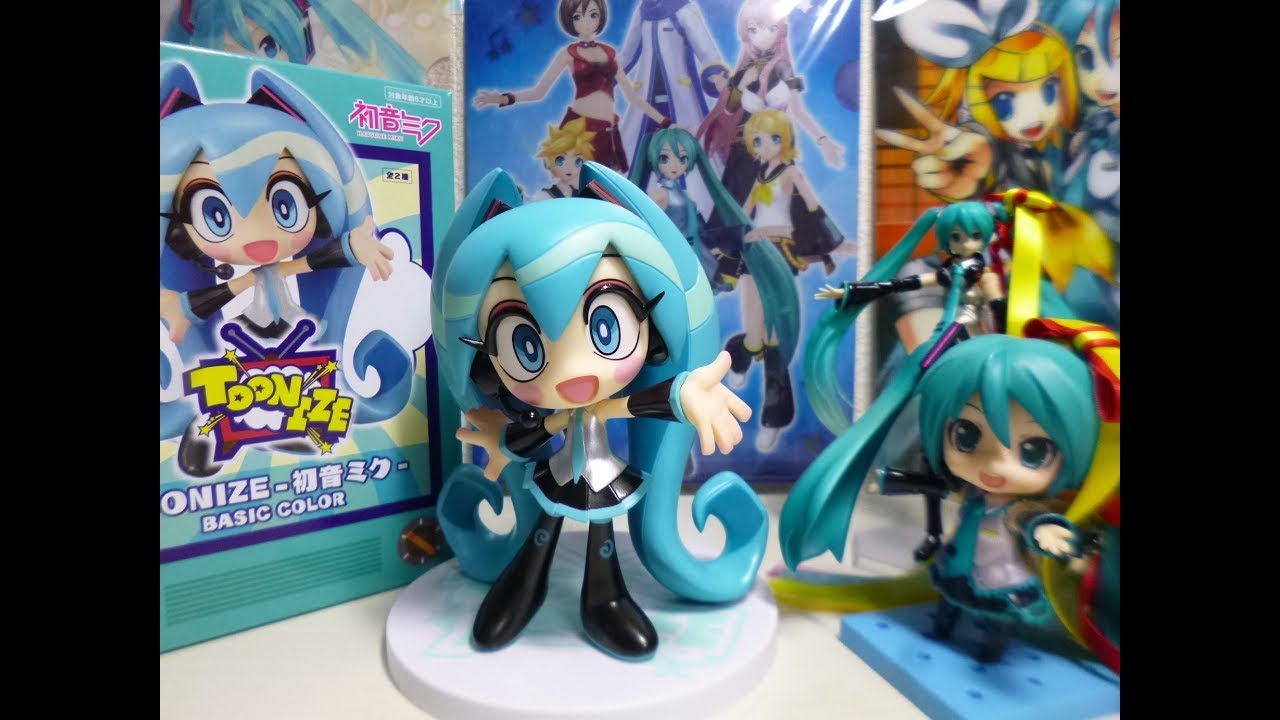 初音ミクとレビュー】TOONIZE 初音ミク レビュー - YouTube