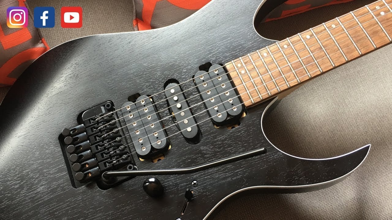 Ibanez RG370ZB-WK 2019年製ゼロポイントシステム搭載