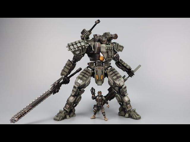 开盒分享】JOYTOY暗源1/18 新宙斯机甲重火力版NEW ZEUS MECHA HEAVY
