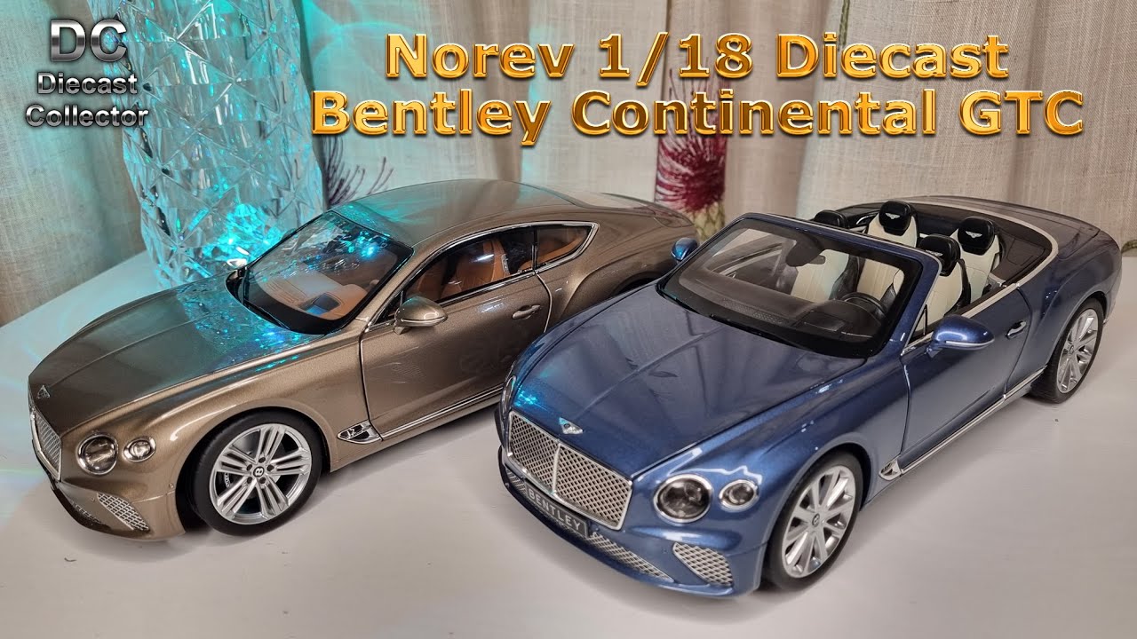 ベントレー コンチネンタル GTC 1/18 2019 NOREV製 未開封 ベントレー
