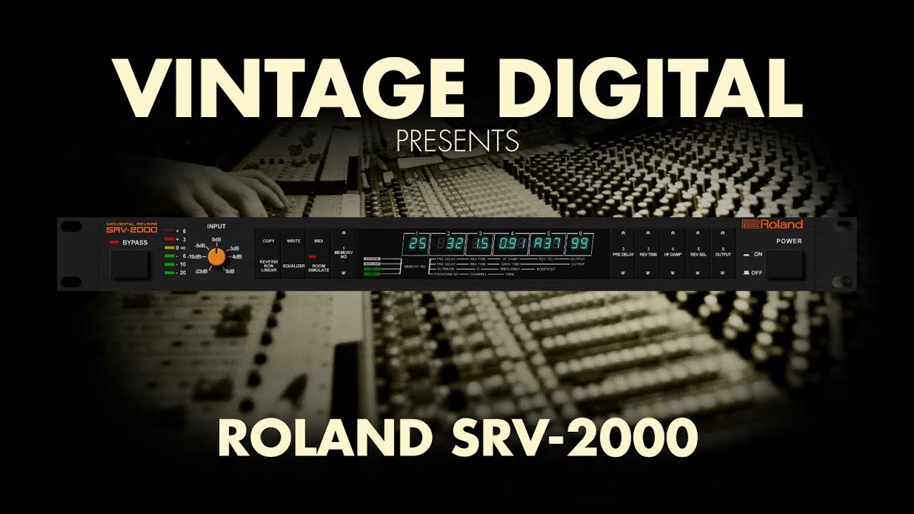 Roland SRV-2000 - YouTube