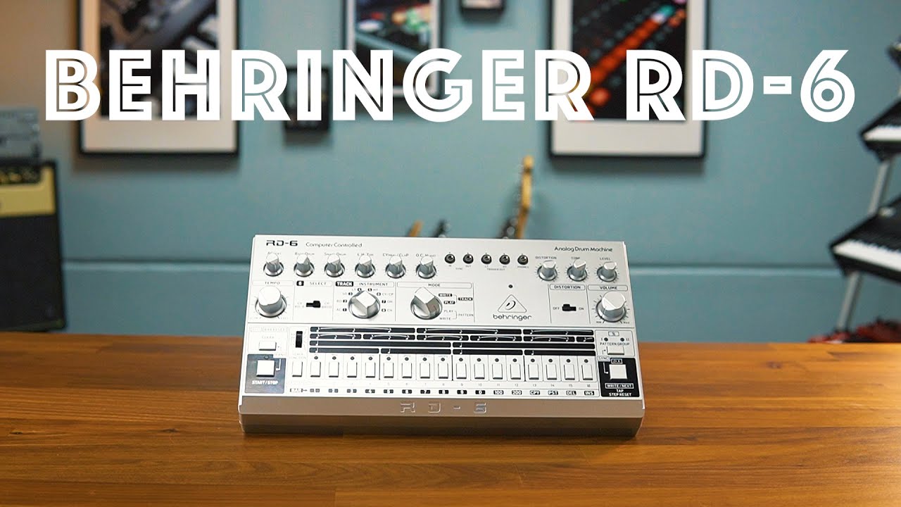 価格改定半額】BEHRINGER TD-3シリーズ3製品が半額！RD-6シリーズ3製品