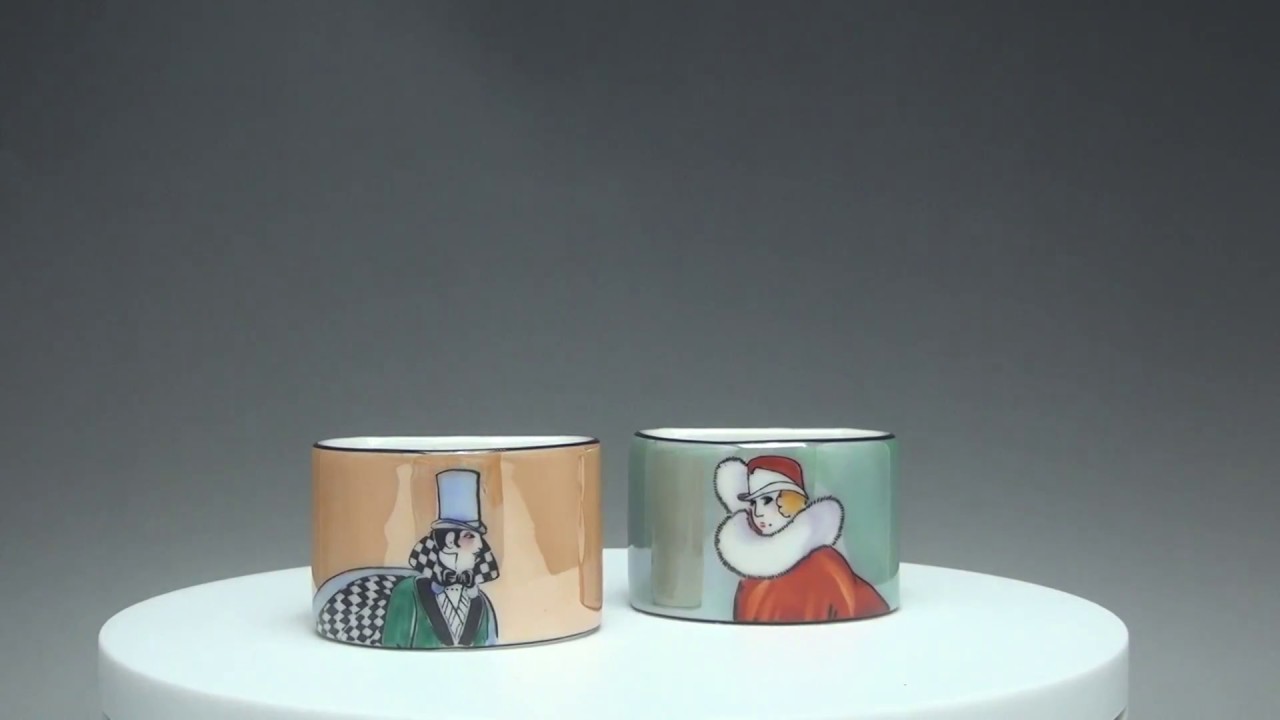 オールドノリタケ アールデコ ナプキンリング オールドノリタケ