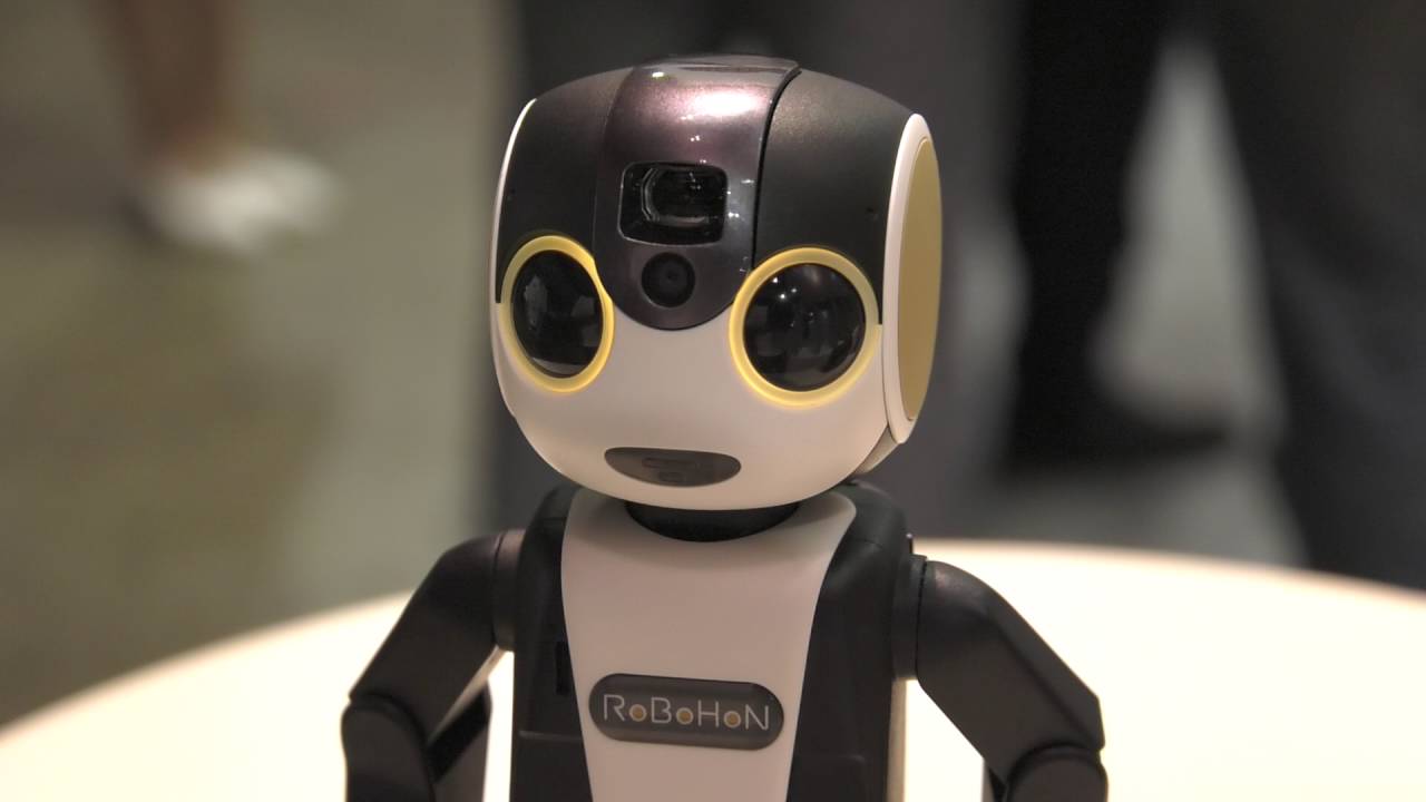 ロボホン盆踊りする。 - YouTube